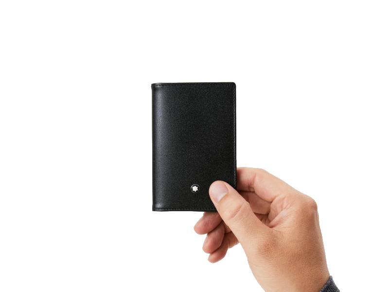 BUSINESS CARD HOLDER BLACK MEISTERSTUCK MONTBLANC 14108